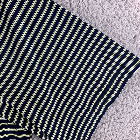 Footjoy Shirt Men‎ Extra Large Black Yellow Stripe Golf Polo FJ Meadowlands - Picture 6 of 13